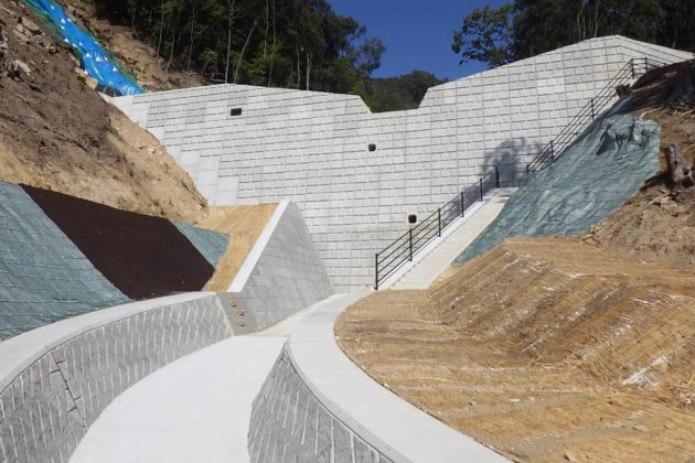 広島西部山系302渓流砂防堰堤工事